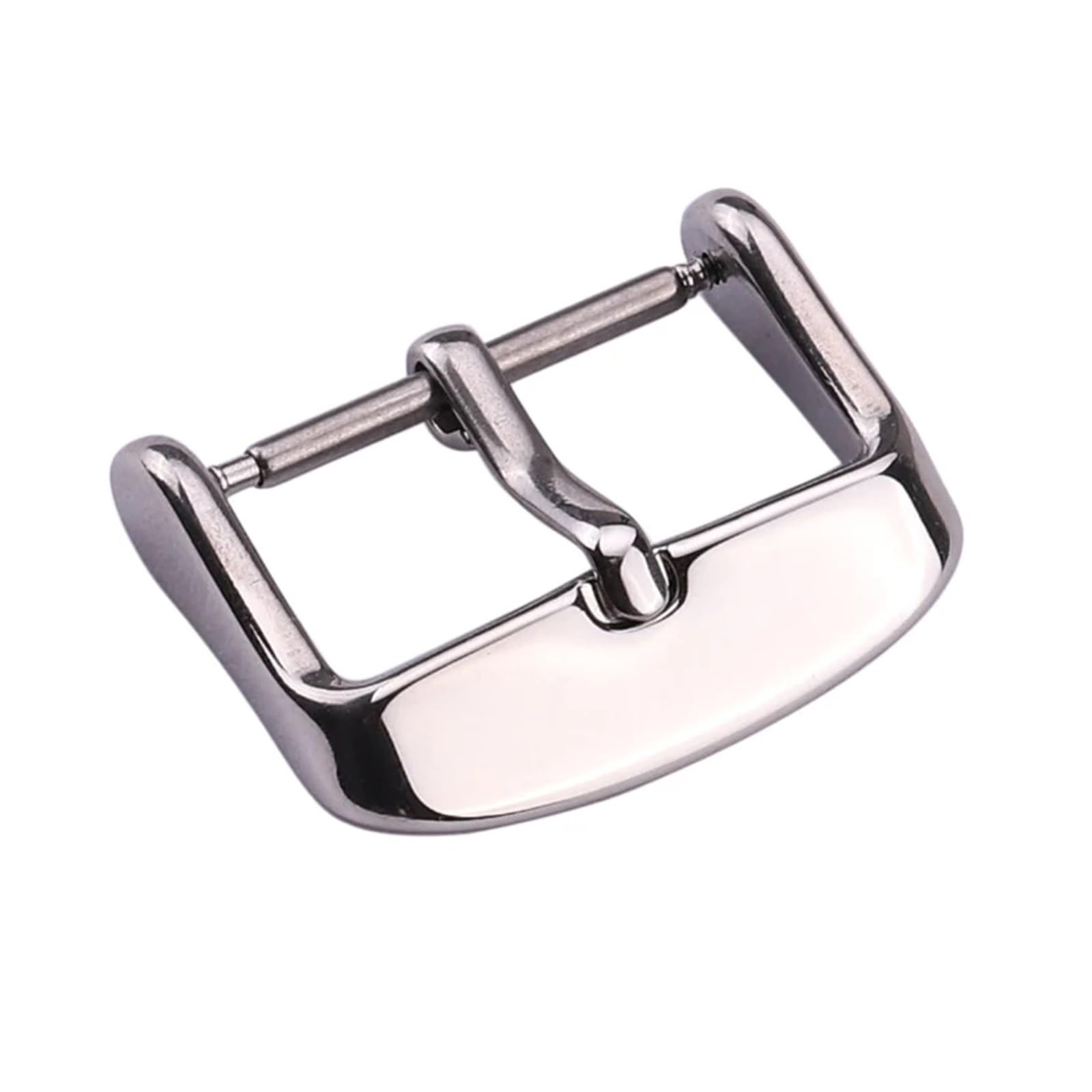 Klamra do pasków do zegarków ze stali nierdzewnej, masywne metalowe zapięcie 16 mm - 24 mm, akcesoria (polerowane złoto, 20 mm)