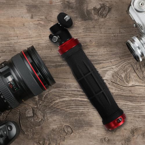 Image of GANAZONO Versatile Screw, for Indoor and Outdoor for 1 /4inch Suitable and Video Camera Stabilizer Handle Grip with Comfortable Silicone Sturdy Aluminium Alloy Material Use Equipment