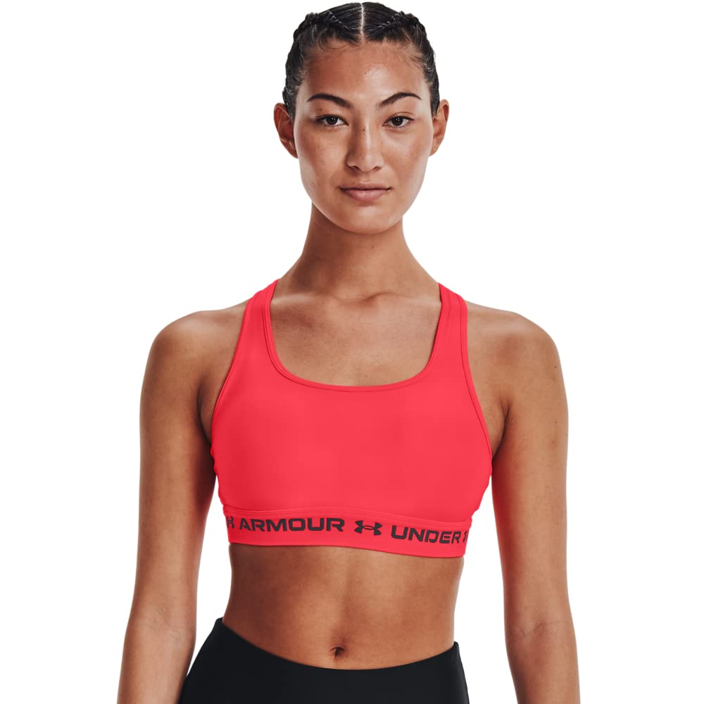 Under Armour Women's Crossback Mid Impact Sports Bra
