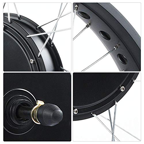 Kit de conversão Ebike, kit de bicicleta elétrica 72V 3000 W, kit de conversão de motor de bicicleta