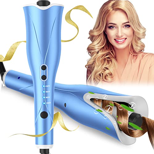 Auto Hair Curler, Automatic Curling Iron Wand with 1