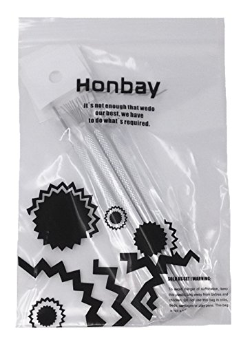 Honbay Pack Of 2 Sets Clay Pottery Sculpture Feather Wire Texture + Pro Needle Detail Tools #TOP6