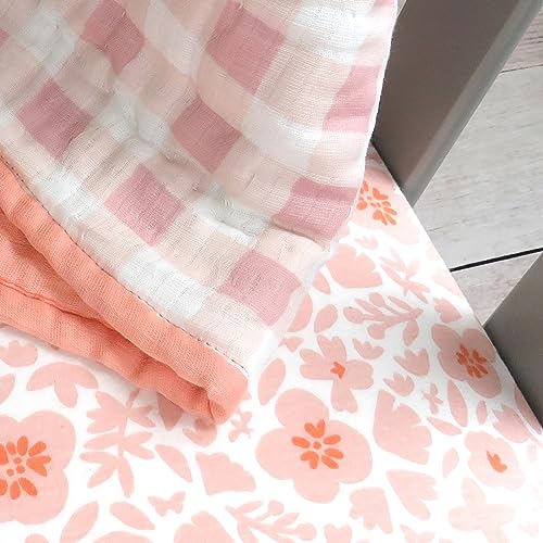 Image of HonestBaby 7 & 5 Piece Sweet Dreams Nursery Gift Set 100% Organic Cotton for Baby Boys, Girls