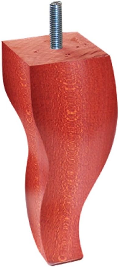 MARGOT 3700527828978 Louis XV Set of 4 Bed Base Legs, White, Height 15 cm