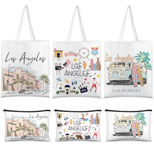 Reginary 6 Pcs Souvenirs Gifts New York Italy Chicago Seattle Los Angeles Florida San Francisco...
