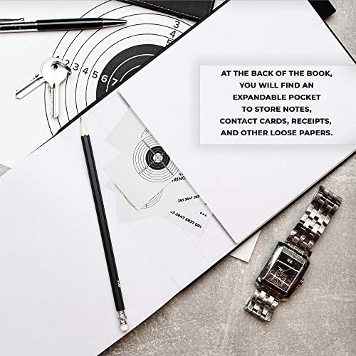 Clever Fox Firearms Record Book – Hardcover Gun Log Book For Acquisition & Disposition Info – Firearm Log Book For Professional & Personal Use – 129 Pages, 10X7″ (Black) #TOP4