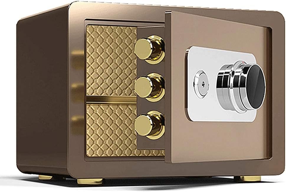 MXCERH s Mechanical Cabinet Large-Capacity File Storage Fire-Proof Anti-Theft and Anti-Drilling Home Hotel Office(25x35x25cm)