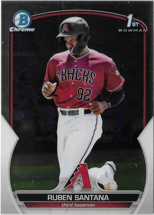 2023 Bowman Chrome Prospect #BCP-42 Ruben Santana