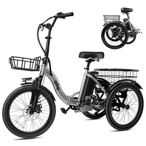 Qlife Triker Electric Bike, Peak 750W Brushless...