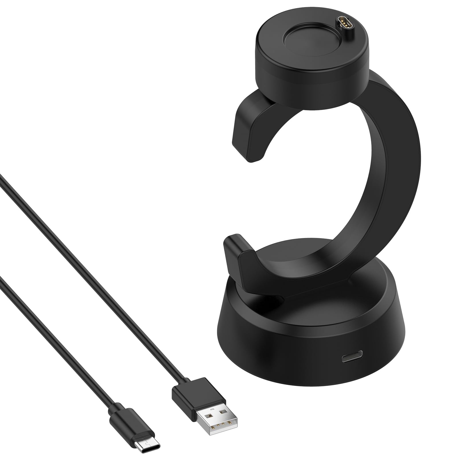 Base de carga Garmin Vivoactive 6 cable USB C repuesto compatible 8