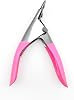 Nail Clippers for Acrylic Nail Tip Cutters, Professional Flat Clippers for Nails Extension False Fake Gel Artificial Nails, Rustproof, Manicure Pedicure Trimmer Tools