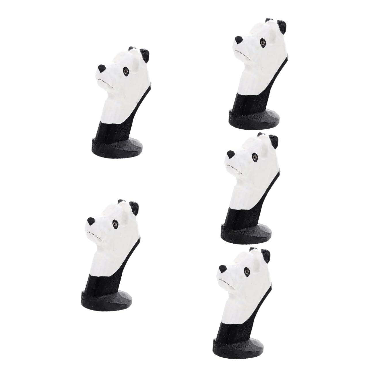 Alipis 5 Pz Montatura Per Occhiali Animali Espositore Per Occhiali Da Sole Statuina Di Panda Supporto Per Occhiali Grazioso Porta Occhiali Arredamento Da Tavolo Huskylens Di Legno