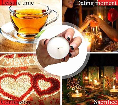 Miniatura 4 de 100 velas de cera de soja con bajo humo de 7.9 in7.9 pulgadas para hacer velas votivas, contenedores y pilares