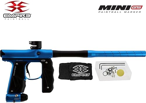 Miniatura 2 de Maddog Empire Mini GS - Marcador electrónico completo para pistola de paintball con tanque de paintball 483000 HPA y paquete de inicio de cargador