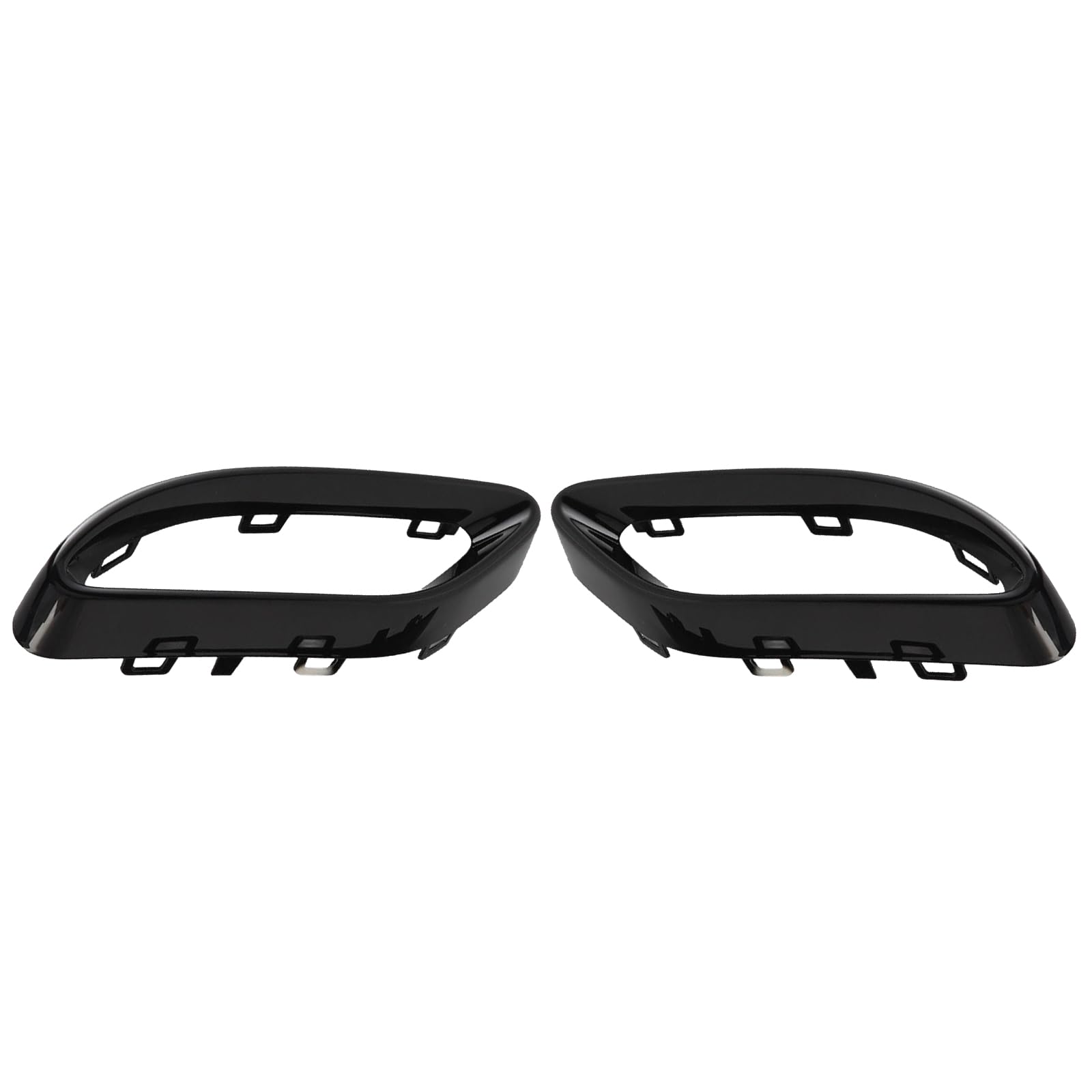 Copritubo di scarico, nero lucido, ricambio per Mercedes Benz A B C E GLC CLS Classe W205 W117 W177 W253