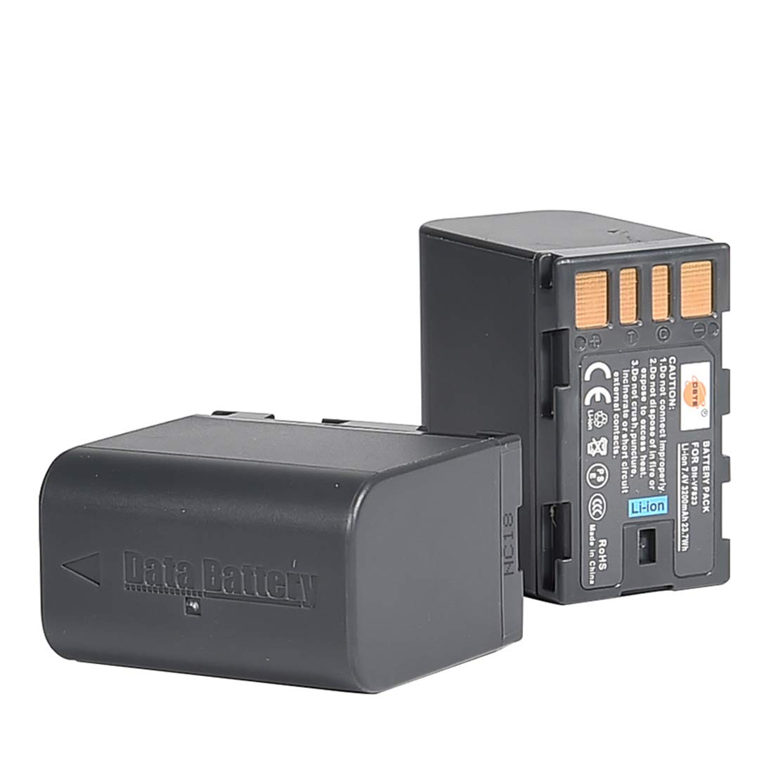 Dste Bn-Vf823U Lot De 2 Batteries Compatibles Avec Jvc Gz