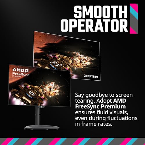 Image of Cooler Master Tempest GZ2711 27 inch OLED 2K 144Hz|240Hz QHD 2560 x 1440 PC Monitor, 0.03ms (MPRT), HDR10, DCR, FreeSync Premium, DP1.4 * 2, HDMI 2.1 * 2, USB B*1, USB A*2, USB C*1