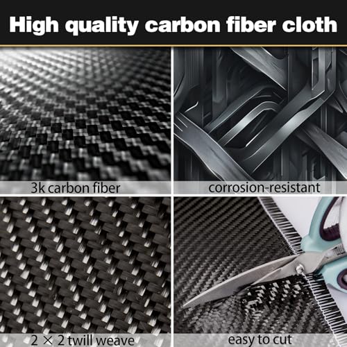 Codivi CD-005-01 6.5Ft X 12 Inch Carbon Fiber Fabric Roll thumb #4
