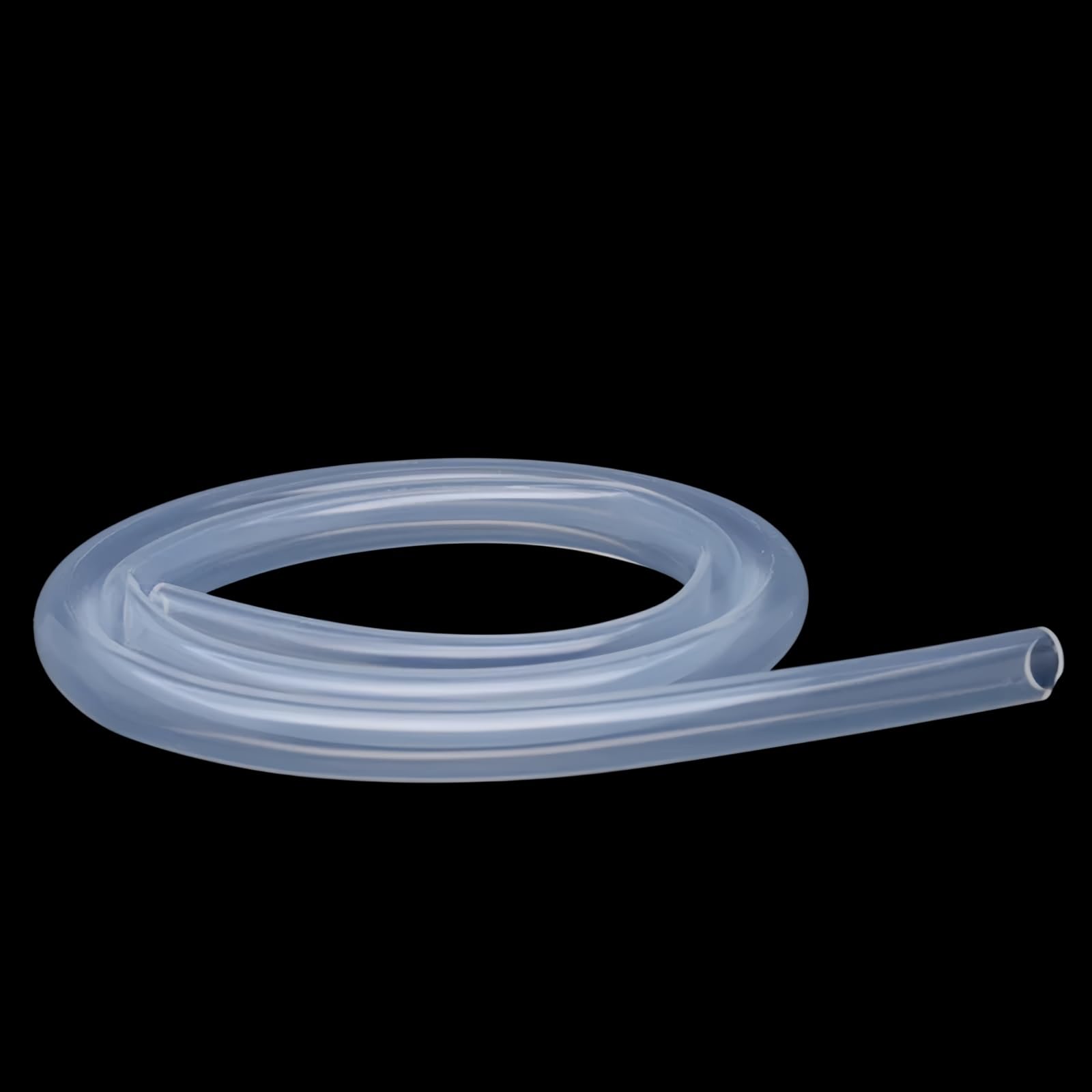 Purzen Clear Silicone Tubing Flexible Transparent Silicone Hose ID 2mm x OD 4mm Rubber Tube for Water Transfer Air Line Aquarium Pump Hydroponics DIY,20M