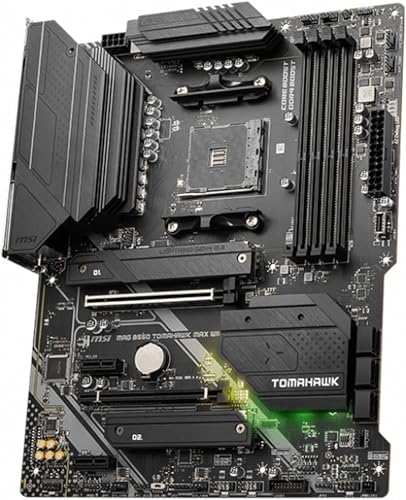 Image of Micro Center AMD 5800XT Processor with MSI MAG B550 Tomahawk Motherboard | CPU Motherboard Combo, AM4, DDR4, PCIe 4.0, M.2, USB 3.2 Gen 2 Type C, Wi-Fi 6E, ATX Gaming Motherboard