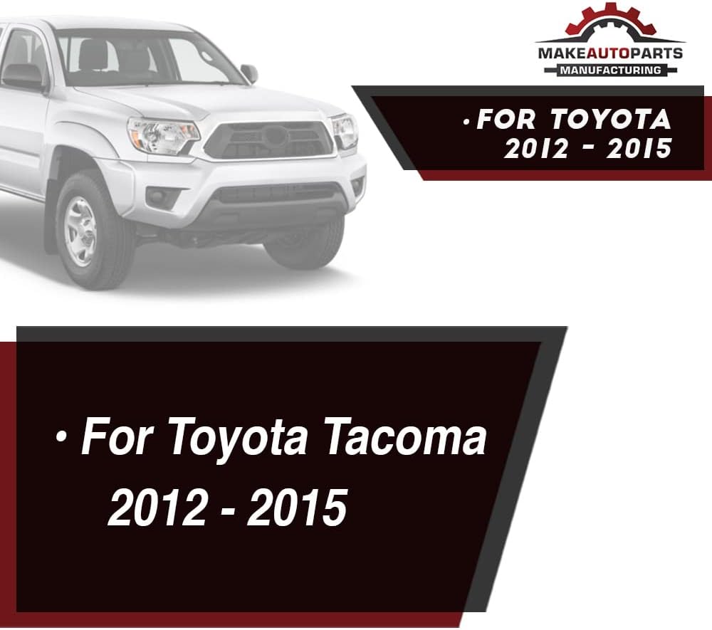 Grille Front Bumper Grill Painted Black For Toyota Tacoma 2012 2013 2014 2015 - TO1200352