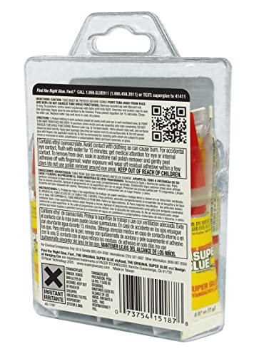 Super Glue 15187 , Clear- Pack Of 12 #TOP2