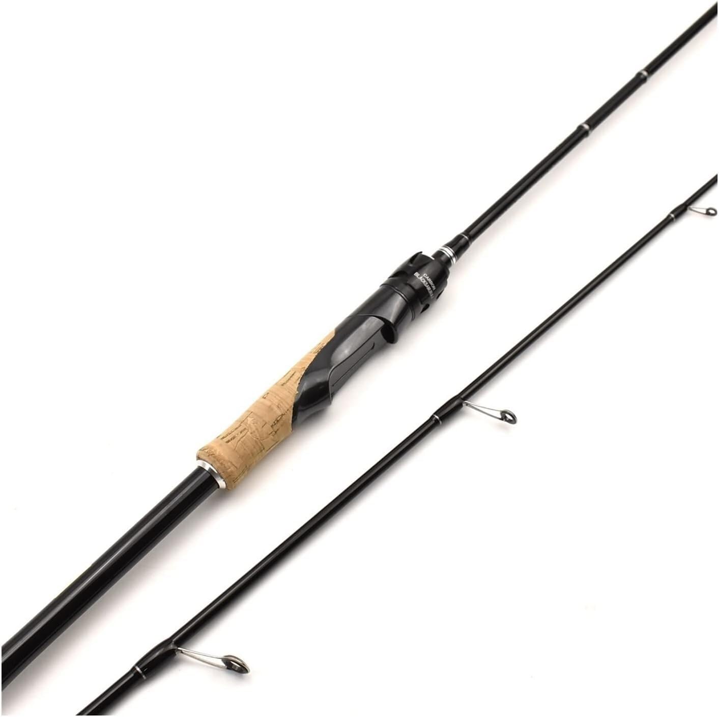 Canne à pêche à la truite ultra légère en carbone de 1.83M modèle spinning