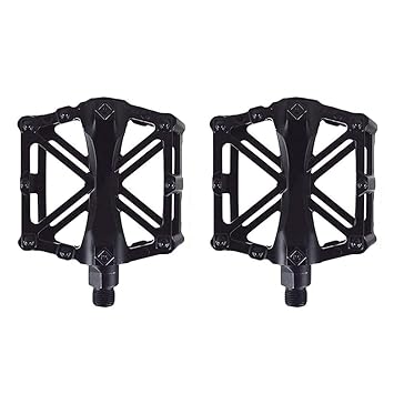 UDee Universal Road BicyclePedals Lightweight Non-Slip Wide Flat Cycling Pedals Fit for Cycle