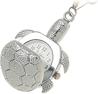 Qtqgoitem Turtle Style Pendant White Dial Necklace Ladies Watch (Model: 96e 907 794 33d 29d)