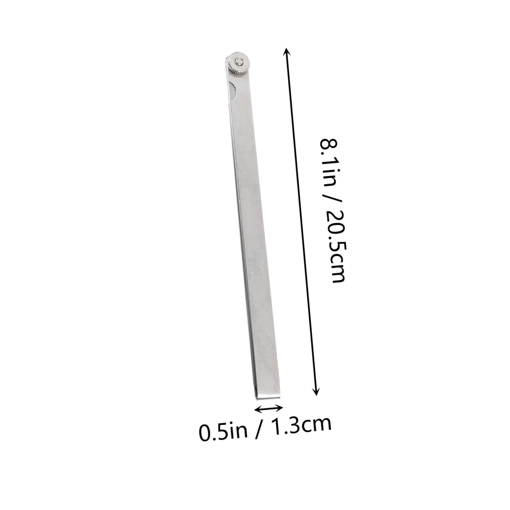 Ciieeo Feeler Gauge for Gap Width Measurement Stainless Steel Set for Designers Engineers Mechanics