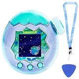[2026新登場] たまごっち パラダイス ケース たまごっちパラダイス用ケース 対応 Tamagotchi Paradise カバー クリアケース PC素材 ハードケース 耐衝撃 透明 黄変防止 赤外線通信対応 交換用 ダイヤルカバー付き 紛失防止 ストラップ付き 全面保護 角丸加工 カスタムパーツ