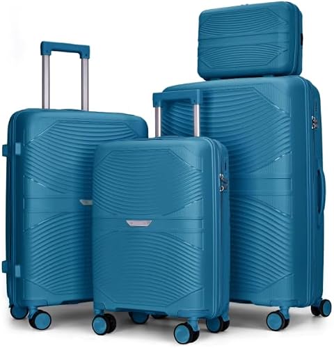 4PCS American Tourister Airconic Luggage Set - Blue