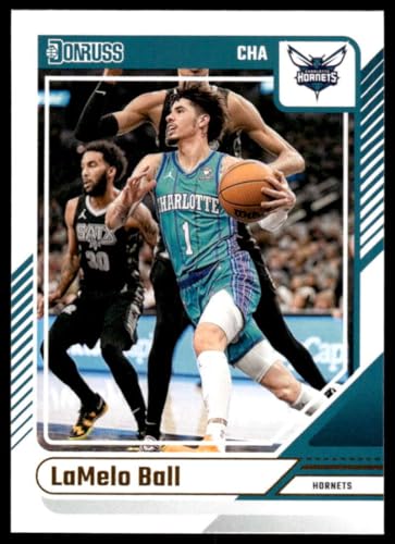 2024-25 DONRUSS 12 LAMELO BALL CHARLOTTE HORNETS BASKETBALL OFFICIAL TRADING CARD OF NBA