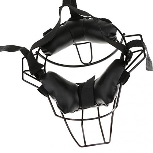 merishopp MERISHOPP®2X Baseball Softball Adult Catchers Protective Gear Nylon Cloth Face Guard Mask|Sporting Goods | Team Sports | Baseball & Softball | Protective Gear | Catcher's Protection-picture-9