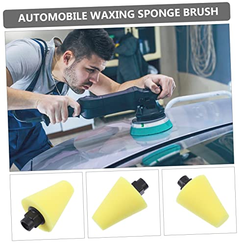 VICASKY 1Pc Escova De Esponja De Carro Roda De Polimento Para Roda De Broca Escova De Roda De Carro