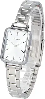 CASIO カシオ チープカシオ チプカシ 腕時計 時計 レディース クオーツ アナログ 真鍮 ステンレス シルバー アイスブルー LTP-V009D-2E [並行輸入品]