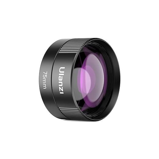 ULANZI CL-003 Phone Macro Lens, HD 75mm Phone Camera Lens for 17mm Thread