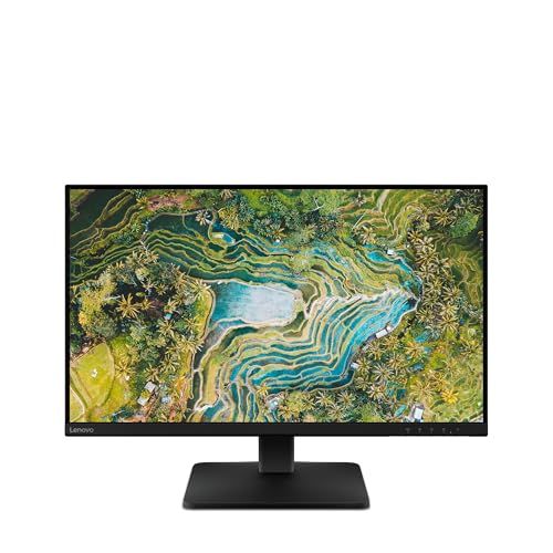 Lenovo L27qe - Écran 27'' QHD (IPS, 100 Hz, 4 ms, HDMI+DP, Cable HDMI) - Noir