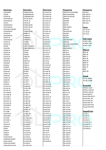 DL-pro Dichtung für AEG Electrolux 899646402758/1 8996464027581 O-ring 21mmØ für Wassertasche unten Geschirrspüler Spülmaschine Geschirrspülmaschine