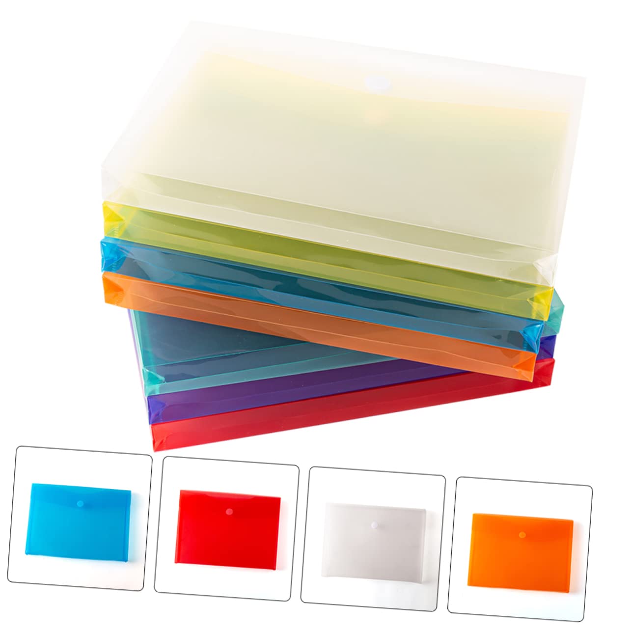 TEHAUX 3 Set Titolare Di File Raccoglitore Divisori Con Tasche Cartella Del Progetto Cartelle Con Tasche Piccolo Organizzatore Di Documenti Cartelle Scolastiche Documento Pp 7 Pezzi * 3