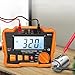 PRETYZOOM Digital Insulation Resistance Tester Mh10 LCD Display Megohmmeter for Grounding and Electrical Equipment Testing, Orange Handheld Resistance Meter Without Battery, Industrial