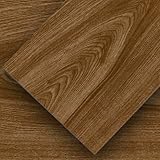 MURIS Suelo Vinílico Autoadhesivo, 16 Lamas de 15 x 91 cm (2,23 m²), Grosor de 2 mm, PVC Impermeable, Alta Adherencia y Resistente, Imitación Madera, MRS-DB002