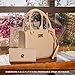 WILLIBAGS | Women Fashion Set: Convertible Tote Bag + Wallet | Removable Strap, Top Handle bag, Shoulder Handle Tote Bag, Handbags, Satchel Purse Set | 2 pieces, Beige