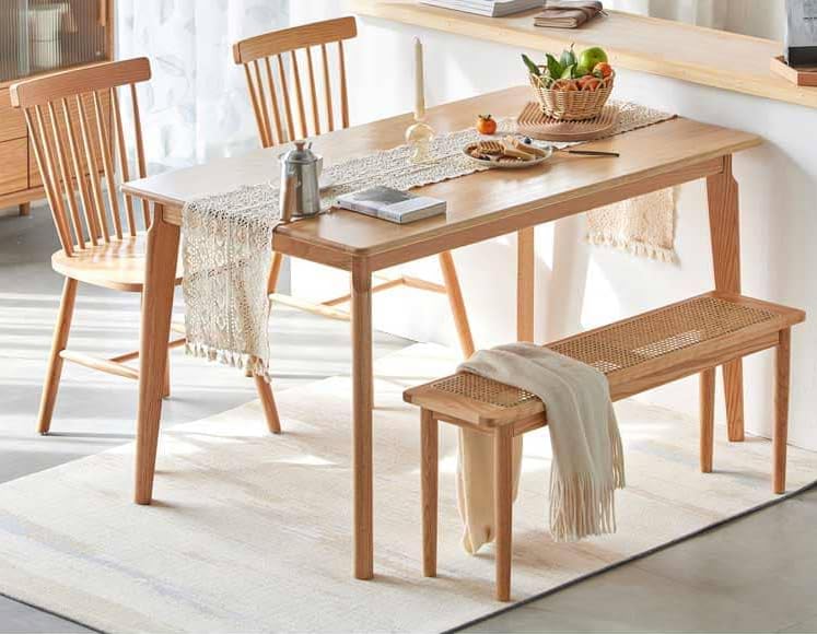 Amazon｜MUTUKI ダイニングテーブル 北欧 おしゃれ 木製 テーブル