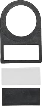 Push Button Switch Panel Label Frame 100pcs, Mounting Size 22mm, Distinguish Functions, Easy Classification