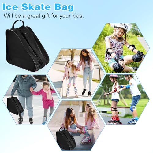 SLTAXAR Rollschuh Tasche Inliner Tasche Kinder Skatertasche Schlittschuhe Tasche für Inliner Ice Skate Bag Skischuhtasche Verstellbar Trageriemen Schlittschuhtasche Rollschuhtasche für Herren Damen