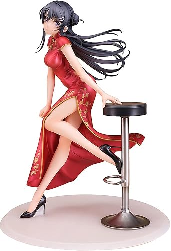 Amazon 青春ブタ野郎はバニーガール先輩の夢を見ない 桜島麻衣 チャイナドレスver 1 7スケール プラスチック製 塗装済み完成品フィギュア フィギュア ドール 通販