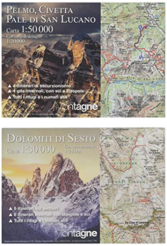 Dolomiti Di Sesto-Pelmo, Civetta. Con Carta Geografica Ripiegata - 5