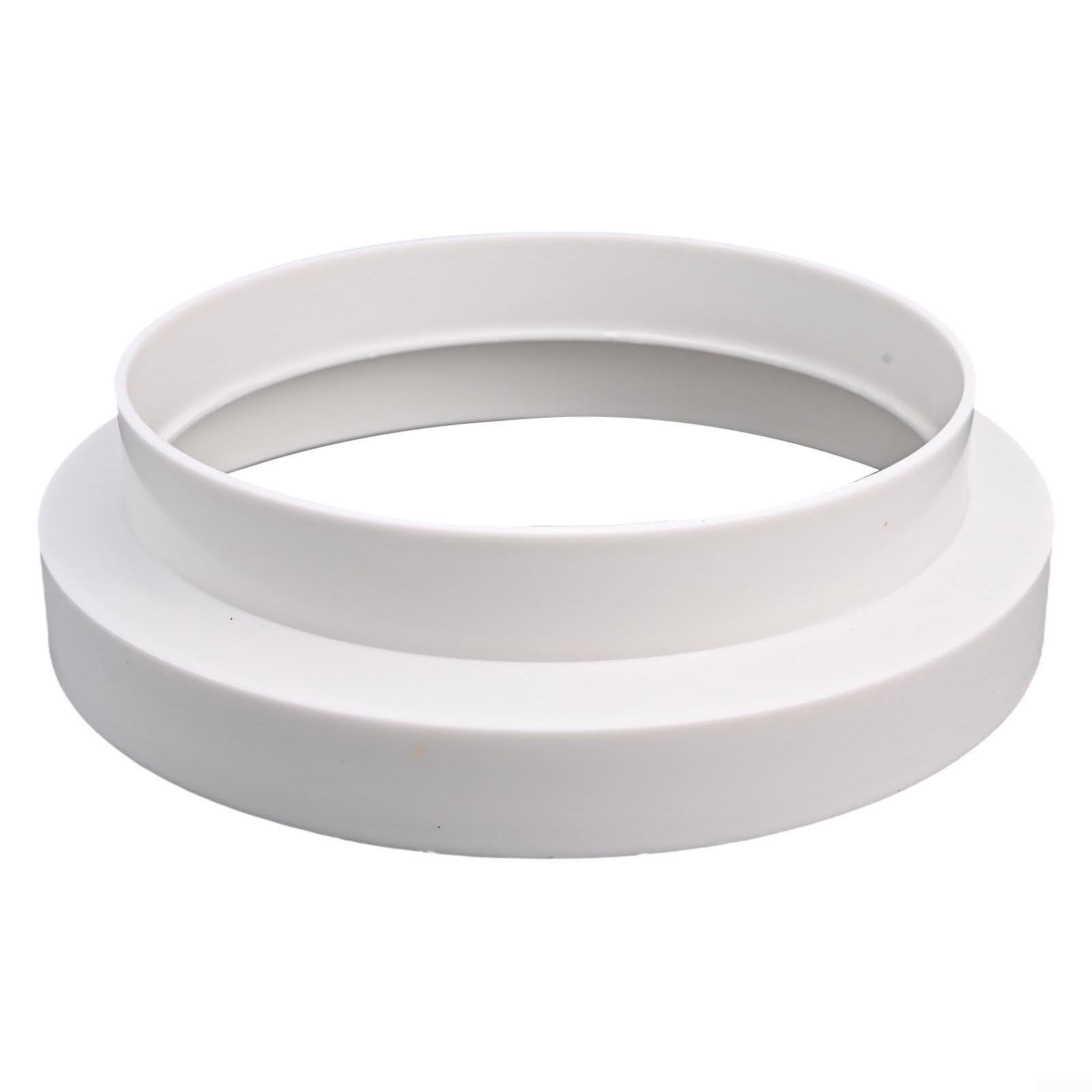 Vent Pipe Reducer Adaptor for Duct Fan Systems Supporting Hot Cold Air Transfer in Tumble Dryer Cooker Hood and Ventilation Setups (250-200) — view 6