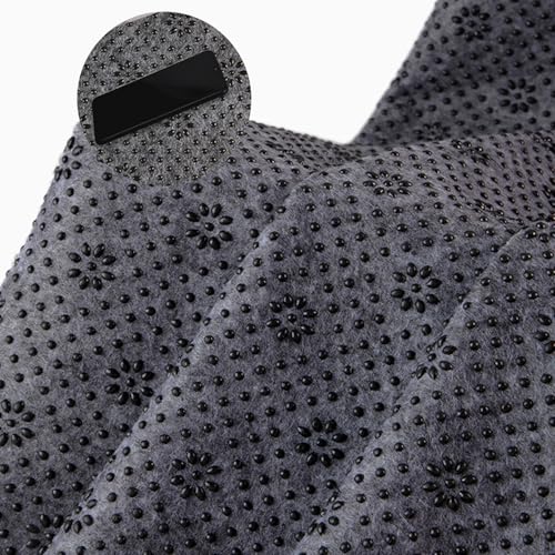 Huimai 200 x 200 cm, alfombrilla antideslizante para alfombras, alfombrilla antideslizante de 2 mm de grosor, fácil de cortar y recortar para pistola de moqueta